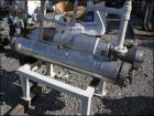 Used Yula Corporation Single Pass Shell and Tube Heat Exchanger, 19 square feet, horizontal, model WC-1A-54AS. Carbon steel shell rated fv/105 psi at 400 deg F and –20 deg F at FV/150 psi. (24) 5/8