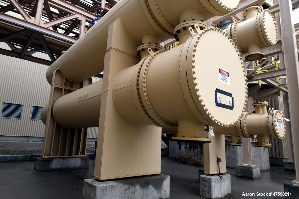Unused- Heat Transfer Equipment U Tube Shell & Tube Heat Exchanger, 4067 Square Feet, Type AEU, Size 44-240, Horizontal. Carbon steel shell rated 168 psi at -20 to 400 degrees F, carbon steel tubes r...