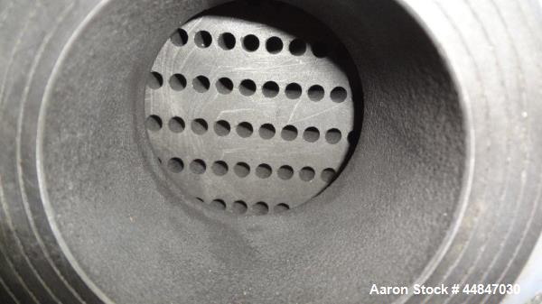 Used Carbone Graphite Block Type Heat Exchanger, Approximately 10 Square Feet