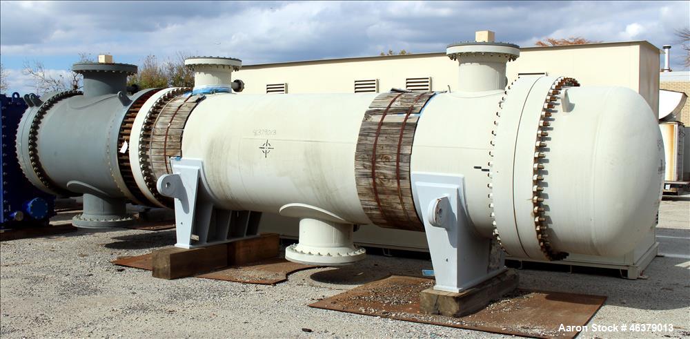 Unused 2-Pass Shell & Tube Heat Exchanger – 4,625 Sq. Ft., Carbon Steel, Horizontal