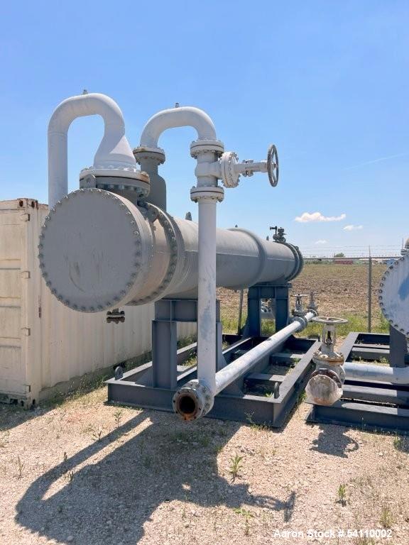 Used Doyle & Roth Shell & Tube Heat Exchanger | 1963 Sq. Ft. | Alloy 400 Tubes | 300 PSI | 2006/2018