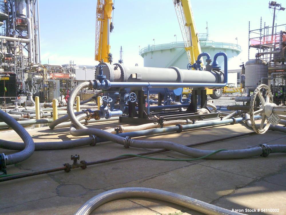 Used Doyle & Roth Shell & Tube Heat Exchanger | 1963 Sq. Ft. | Alloy 400 Tubes | 300 PSI | 2006/2018