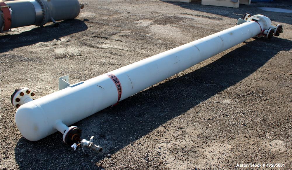 Unused- Perry Products "U" Tube Heat Exchanger, 331 Square Feet, Model FTS-12-331, Horizontal. Carbon steel shell rated 340 psi/Full Vacuum at -20 to 480 degrees F. (53) 3/4" Diameter x 16' long carb...