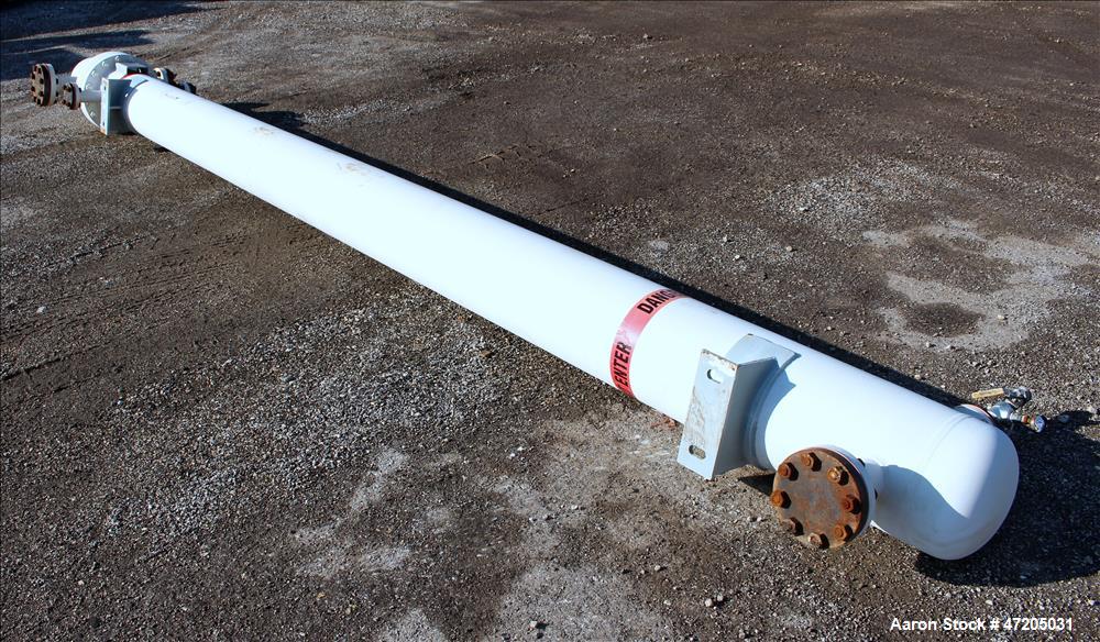 Unused- Perry Products "U" Tube Heat Exchanger, 331 Square Feet, Model FTS-12-331, Horizontal. Carbon steel shell rated 340 psi/Full Vacuum at -20 to 480 degrees F. (53) 3/4" Diameter x 16' long carb...