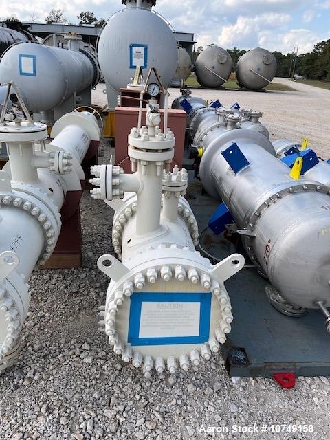 Used Fabsco 299 Sq Ft Shell & Tube Heat Exchanger, Carbon Steel, 405 PSI, 2023