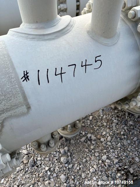 Used Fabsco 299 Sq Ft Shell & Tube Heat Exchanger, Carbon Steel, 405 PSI, 2023