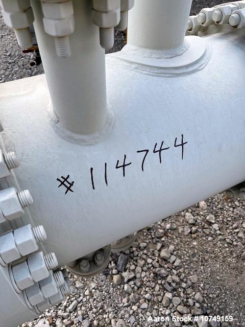 Used Fabsco Shell and Tube Heat Exchanger, 299 Square Foot. Carbon steel tubes rated 405 psi at 32 to 330 degrees F. 13' Tube length. Carbon steel head. Carbon steel shell rated 405 psi at 5 to 300 d...