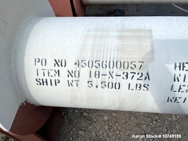 Used Fabsco Shell and Tube Heat Exchanger, 299 Square Foot. Carbon steel tubes rated 405 psi at 32 to 330 degrees F. 13' Tube length. Carbon steel head. Carbon steel shell rated 405 psi at 5 to 300 d...