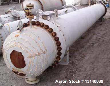 Used- Gaspar Inc. Shell and Tube Heat Exchanger