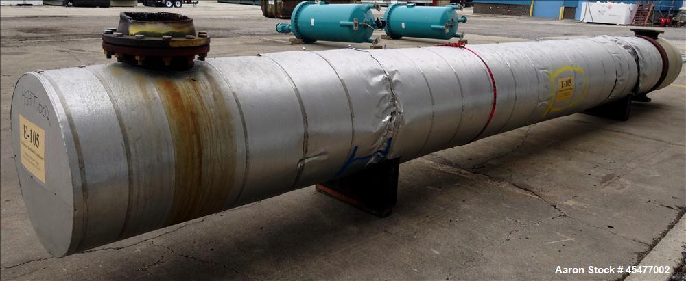 Used Heat Transfer Systems U-Tube Shell & Tube Heat Exchanger – 2,858 Sq. Ft., Carbon Steel