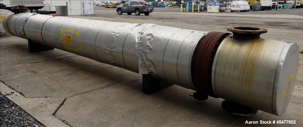 Used Heat Transfer Systems U-Tube Shell & Tube Heat Exchanger – 2,858 Sq. Ft., Carbon Steel