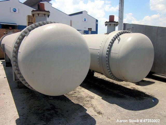 Industrial Unused Hughes-Anderson 2-Pass Shell & Tube Heat Exchanger – 7,110 Sq. Ft. | Horizontal