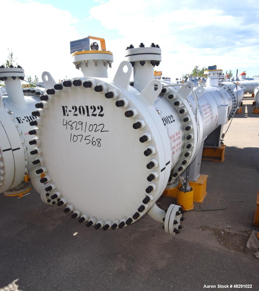 Unused- Ilsung Corporation 8 Pass Shell & Tube Heat Exchanger, Approximate 975 S