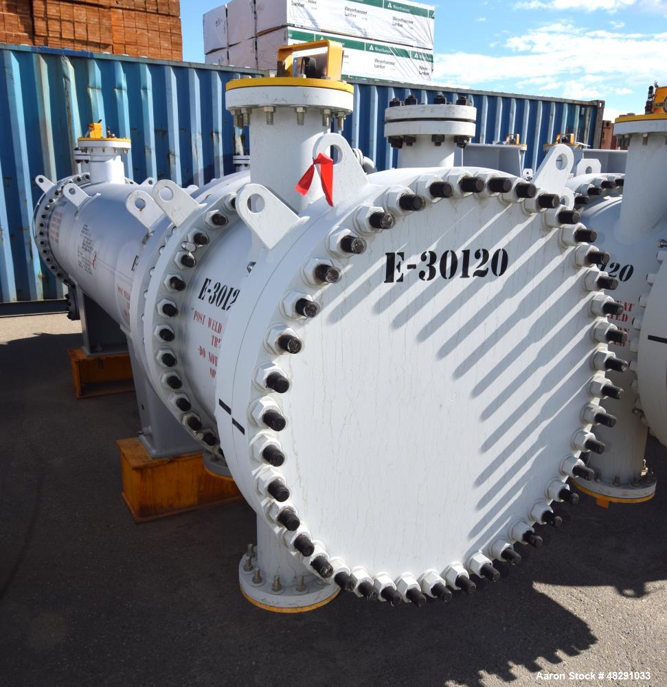 Unused- Ilsung Corporation 8 Pass Shell & Tube Heat Exchanger, Approximate 975 S