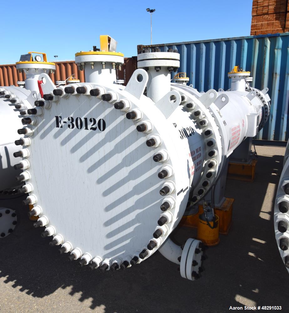 Unused- Ilsung Corporation 8 Pass Shell & Tube Heat Exchanger, Approximate 975 S