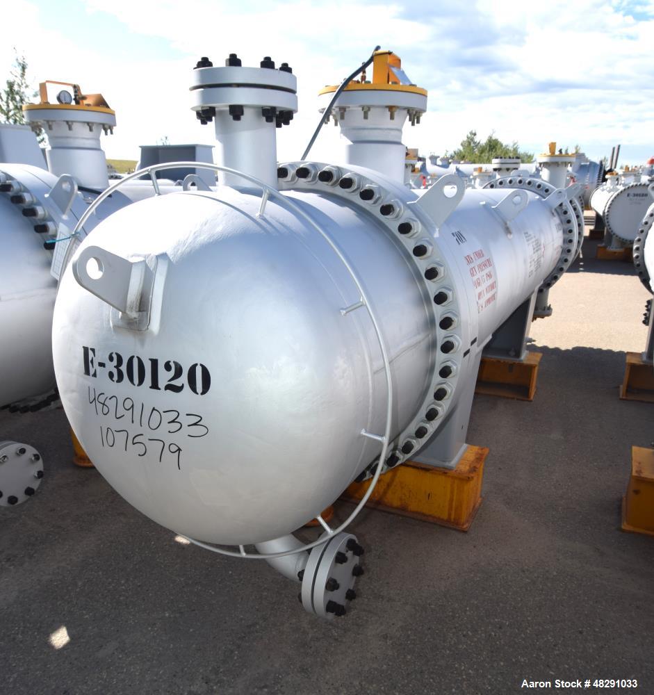 Unused- Ilsung Corporation 8 Pass Shell & Tube Heat Exchanger, Approximate 975 S