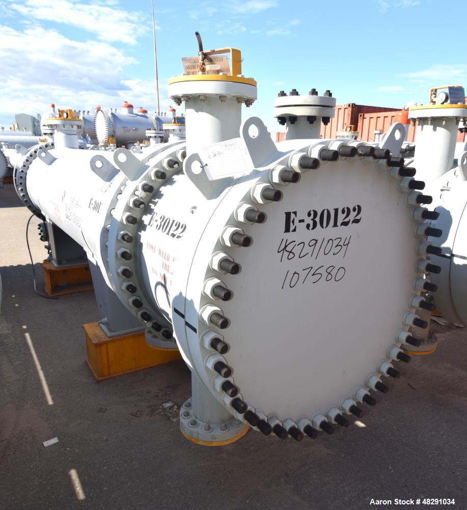 Unused- Ilsung Corporation 8 Pass Shell & Tube Heat Exchanger, Approximate 975 S