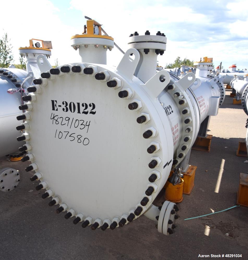 Unused- Ilsung Corporation 8 Pass Shell & Tube Heat Exchanger, Approximate 975 S