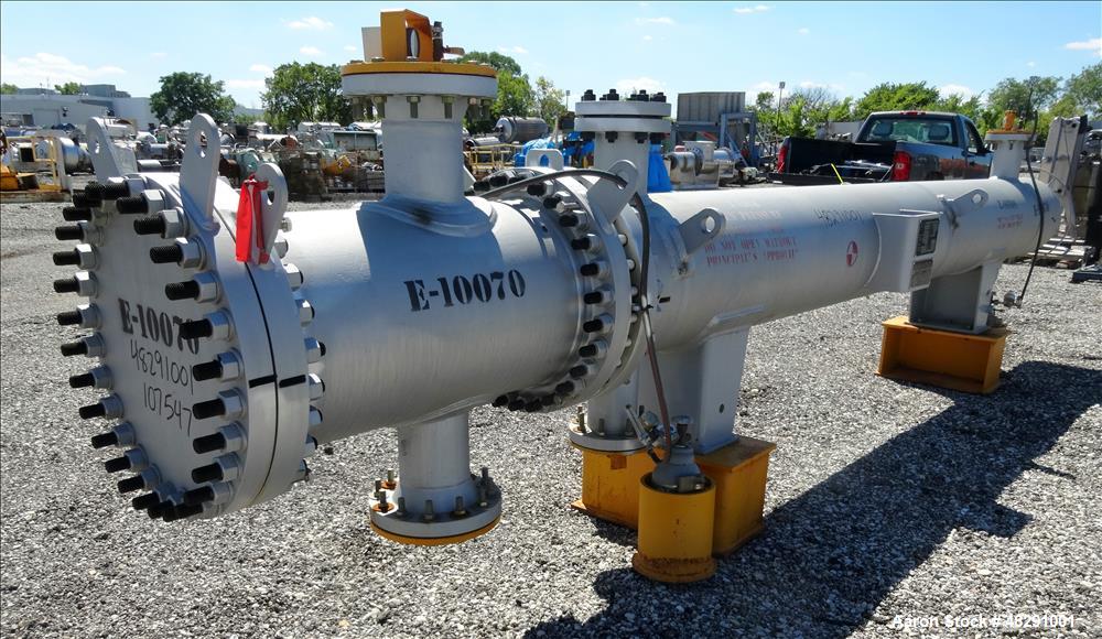 Unused- Ilsung Corporation U Tube Shell & Tube Heat Exchanger, Approximate 353 S
