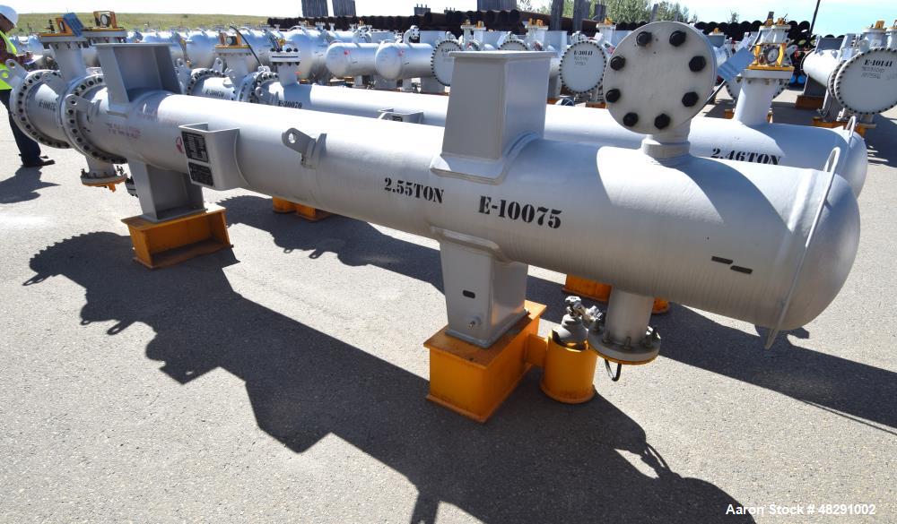 Unused- Ilsung Corporation U Tube Shell & Tube Heat Exchanger, Approximate 353 Square Feet, Tema Type AEU, Carbon Steel, Horizontal. Shell rated 425psi/Full Vacuum at 392 degrees F., (80) 3/4" diamet...