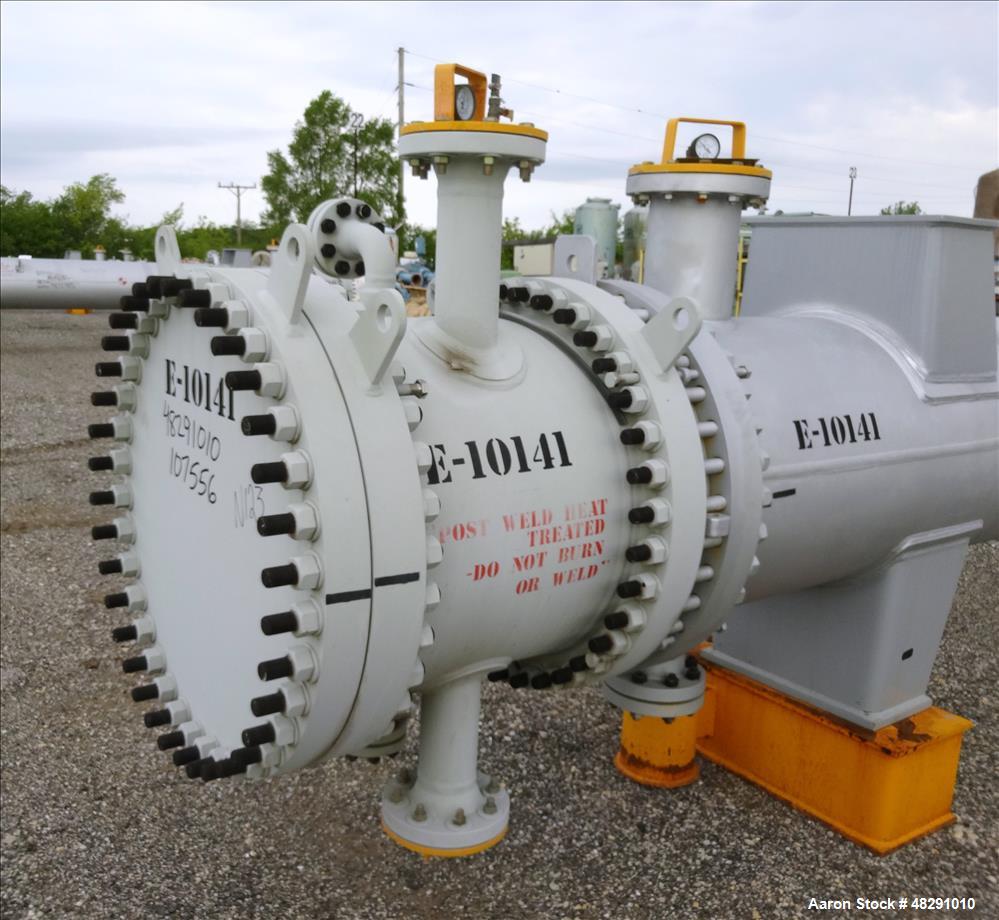 Shell & Tube Heat Exchanger – 4-Pass, 2140 Sq. Ft. High-Pressure