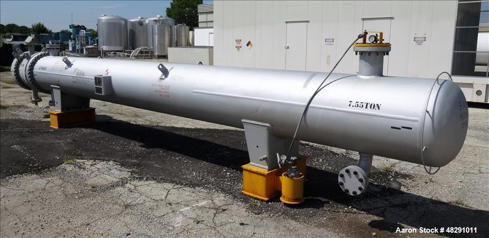 Carbon Steel U-Tube Shell & Tube Heat Exchanger – 4-Pass, 2140 Sq. Ft.