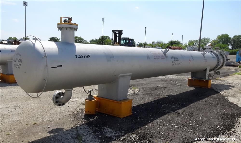 Carbon Steel U-Tube Shell & Tube Heat Exchanger – 4-Pass, 2140 Sq. Ft.