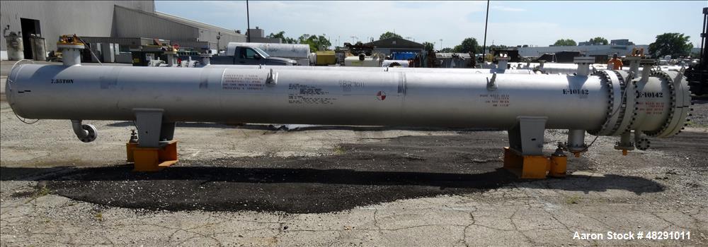 Carbon Steel U-Tube Shell & Tube Heat Exchanger – 4-Pass, 2140 Sq. Ft.