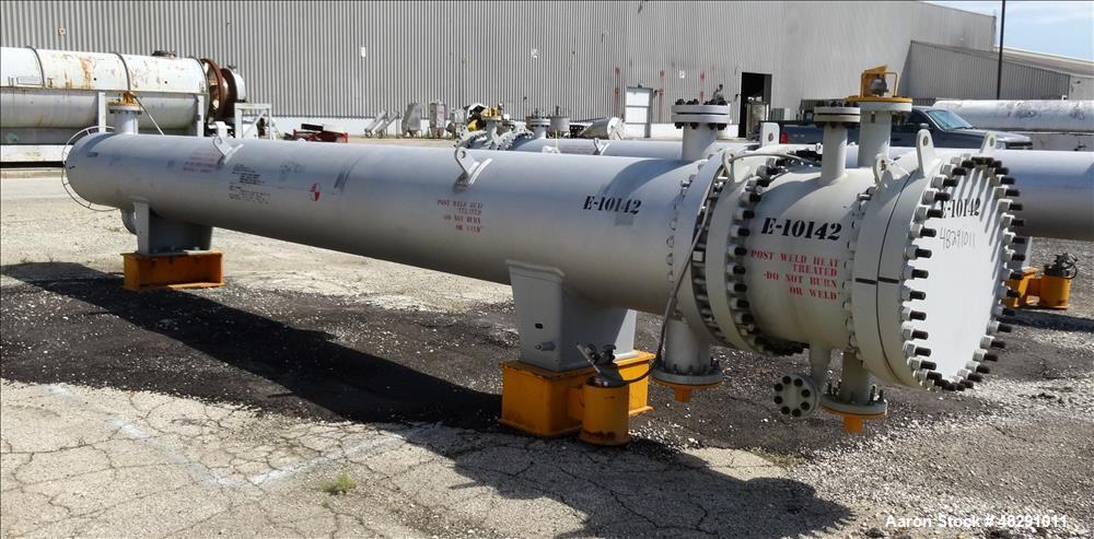 Carbon Steel U-Tube Shell & Tube Heat Exchanger – 4-Pass, 2140 Sq. Ft.