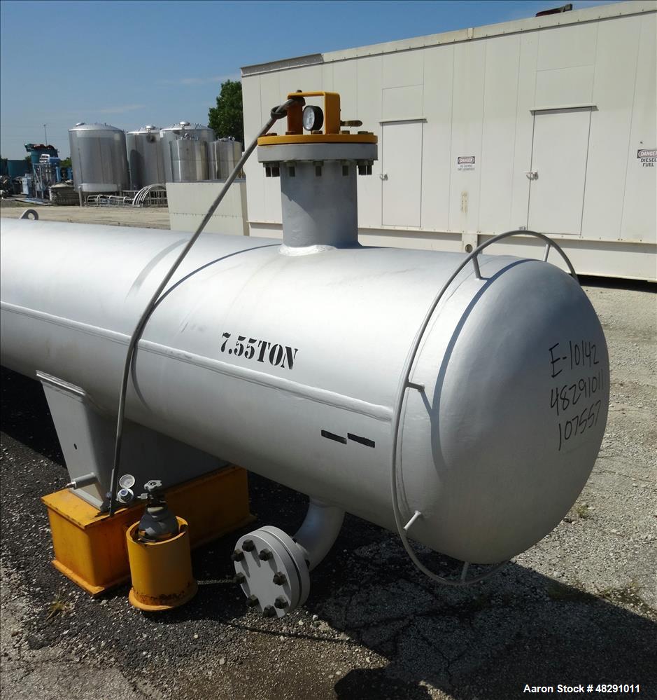 Carbon Steel U-Tube Shell & Tube Heat Exchanger – 4-Pass, 2140 Sq. Ft.