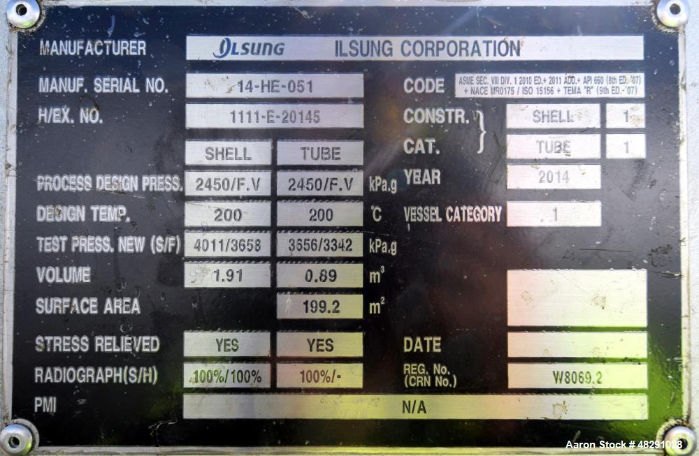 U-Tube Shell & Tube Heat Exchanger