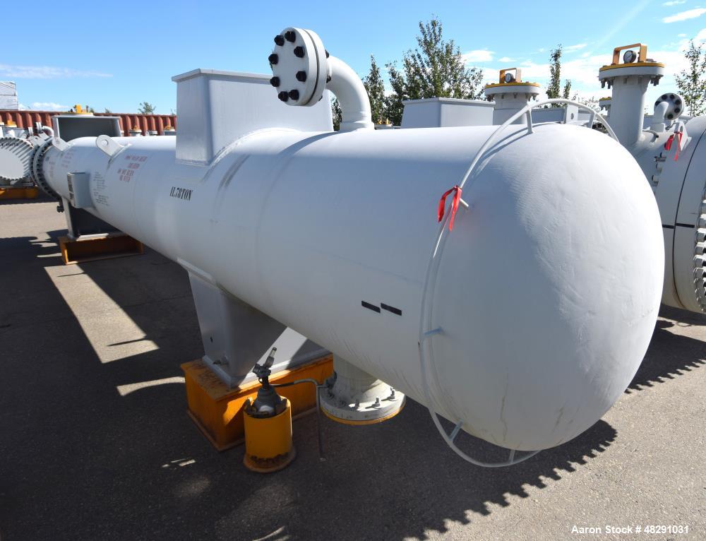 Unused (4) Pass U-Tube Shell & Tube Heat Exchanger – 3409 Sq. Ft., AEU, Carbon Steel | Industrial