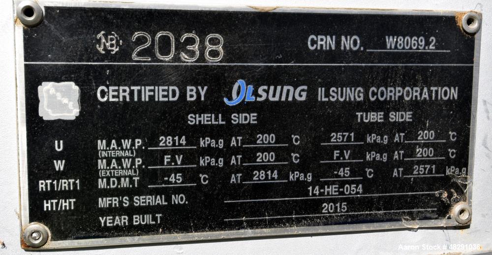 Shell & Tube Heat Exchanger, Unused- 4 Pass U Tube