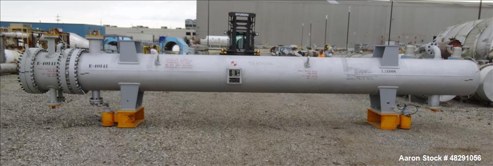 Unused 4-Pass U-Tube Shell & Tube Heat Exchanger – 2,140 Sq. Ft., Carbon Steel
