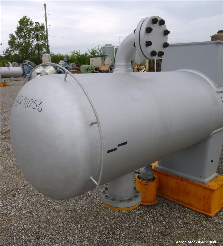 Unused 4-Pass U-Tube Shell & Tube Heat Exchanger – 2,140 Sq. Ft., Carbon Steel