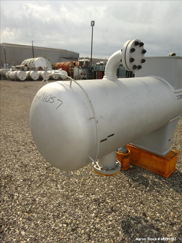 2140 Square Feet, Unused- 4 Pass U Tube Shell & Tube Heat Exchanger