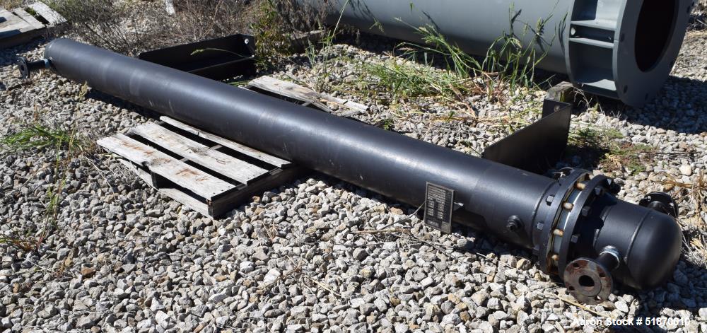 Unused- J.F.D Tube & Coil U Tube Shell & Tube Heat Exchanger, 94 Square Feet, Type BEU, Size 10-144, Horizontal. Carbon steel shell rated 100 psi at -20 to 650 degrees F. (20) 3/4" Diameter x 14' lon...