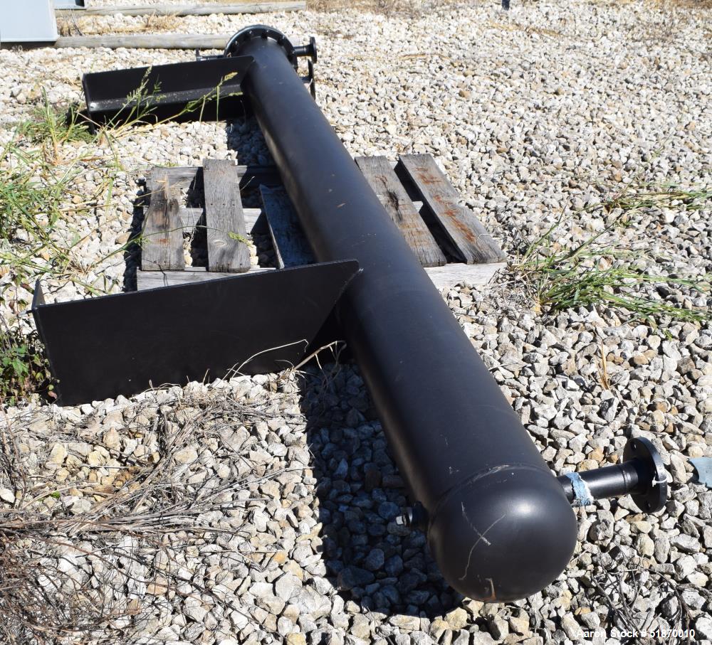 Unused- J.F.D Tube & Coil U Tube Shell & Tube Heat Exchanger, 94 Square Feet, Type BEU, Size 10-144, Horizontal. Carbon steel shell rated 100 psi at -20 to 650 degrees F. (20) 3/4" Diameter x 14' lon...