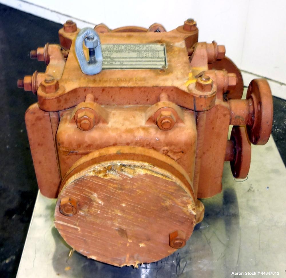 Used Kearney Graphite Block Type Heat Exchanger, approximately 10 square feet