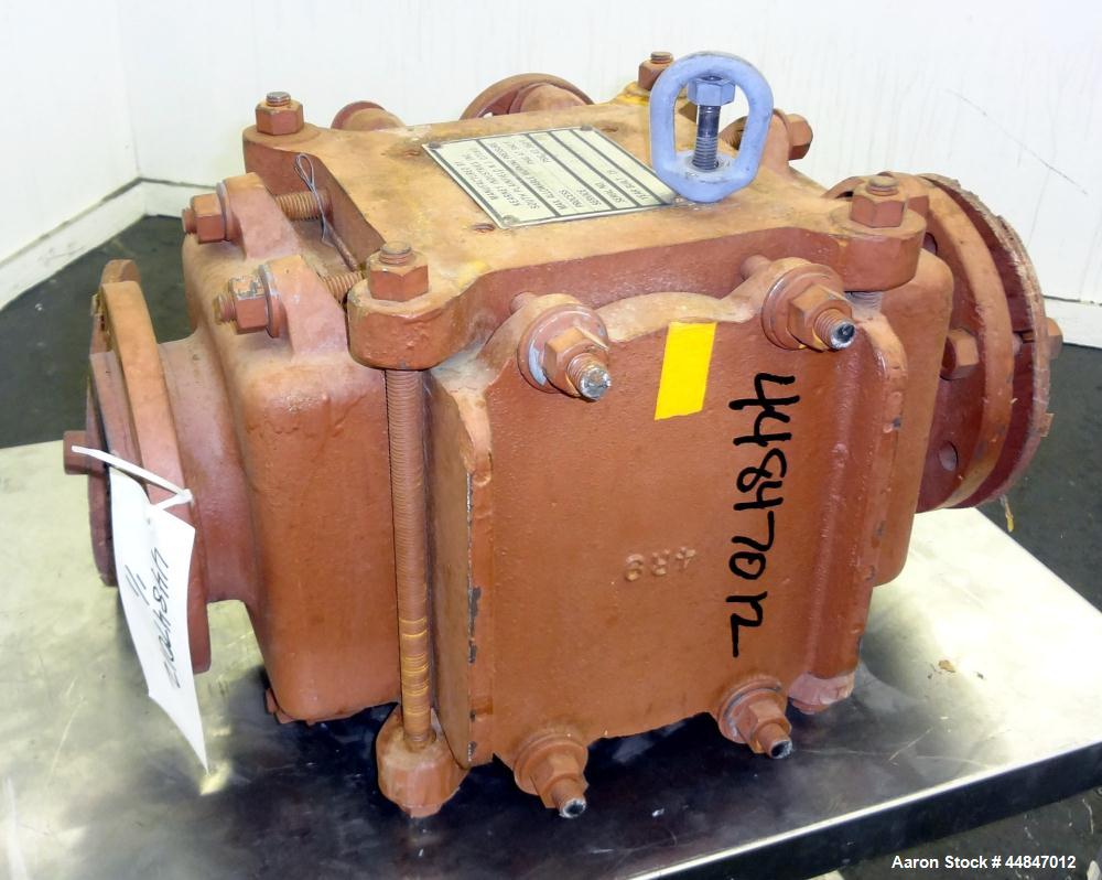 Used Kearney Graphite Block Type Heat Exchanger, approximately 10 square feet
