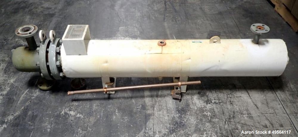 Used- Ketema Shell and Tube Heat Exchanger, 18 Square Feet, Model 6-B-47, U Tube Design. Carbon steel tubes, tube sheet, bon...