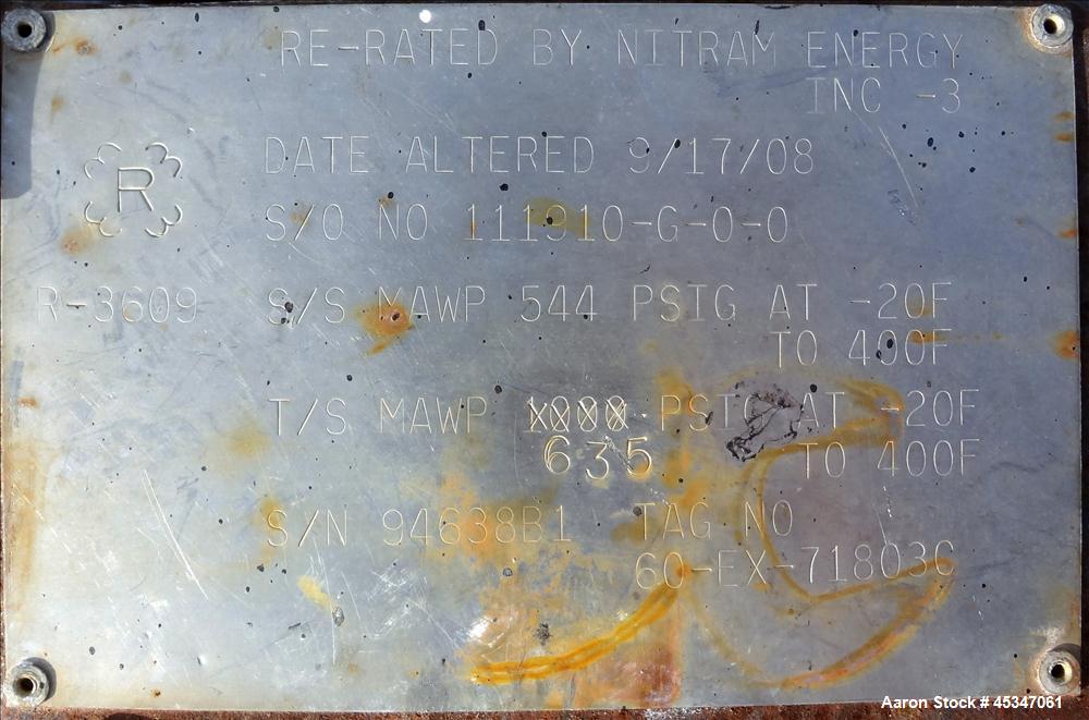 Used Nitram Energy Inc Heat exchanger