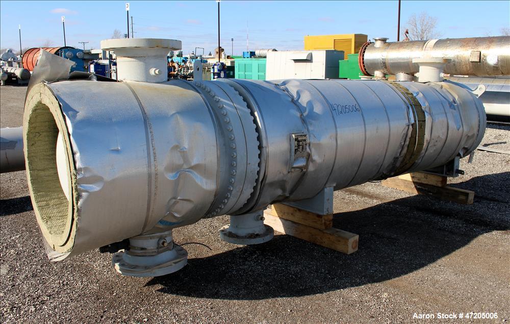 Unused- Ohmstede 2 Pass Shell & Tube Heat Exchanger, Approximate 1717.3 Square F