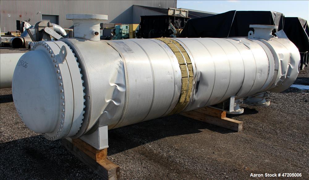Unused- Ohmstede 2 Pass Shell & Tube Heat Exchanger, Approximate 1717.3 Square F