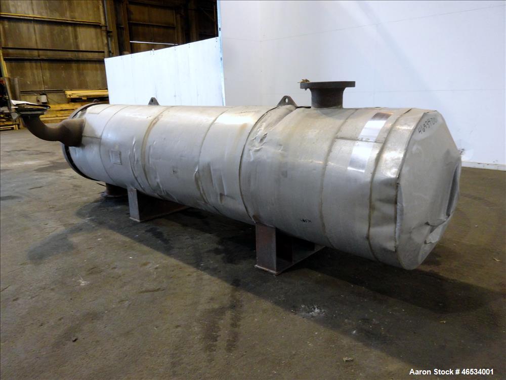 Used Oregon Iron Works 2 Pass U Tube Shell & Tube Heat Exchanger, 1,890 Square