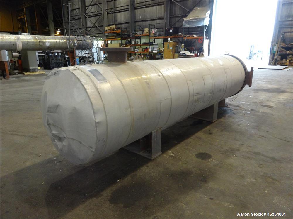 Used Oregon Iron Works 2 Pass U Tube Shell & Tube Heat Exchanger, 1,890 Square