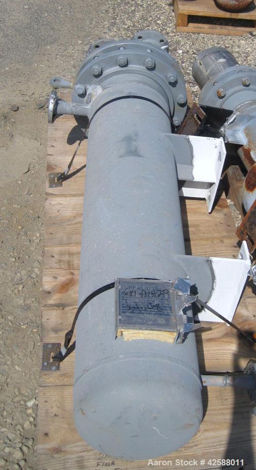 Used Pfaudler U Tube Heat Exchanger, 56.4 square feet, horizontal. Carbon steel shell rated 150 psi at -20 to 375 deg F. (32) 3/4" Diameter x 4.5’ long carbon steel tubes rated 150 psi at –20 to 375 ...