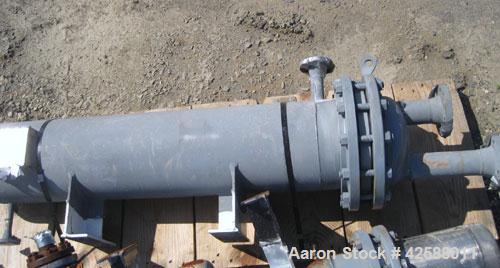 Used Pfaudler U Tube Heat Exchanger, 56.4 square feet, horizontal. Carbon steel shell rated 150 psi at -20 to 375 deg F. (32) 3/4" Diameter x 4.5’ long carbon steel tubes rated 150 psi at –20 to 375 ...