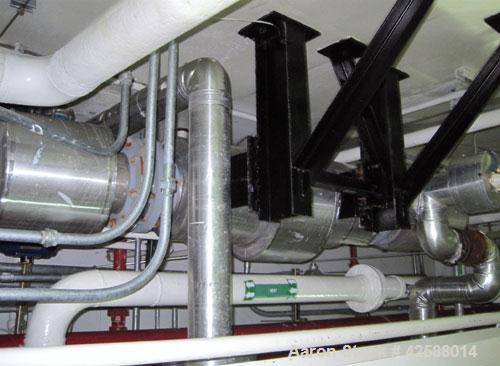 Used Horizontal Pfaudler U Tube Heat Exchanger, 25.8 square feet