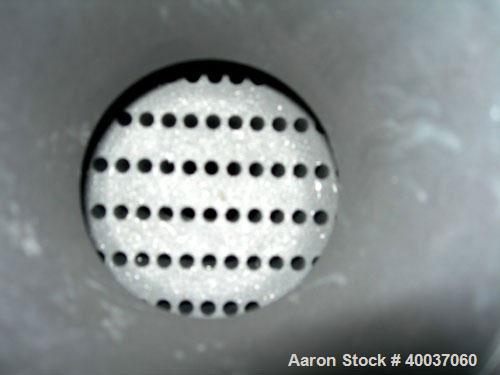 Used SGL Carbon Group Cylindrical Block Graphite Heat Exchanger. Approximately 25 square feet, vertical, model CK2. Service and process sides each rated 100 psi at 356 deg F. Openings: shell (2) 2", ...